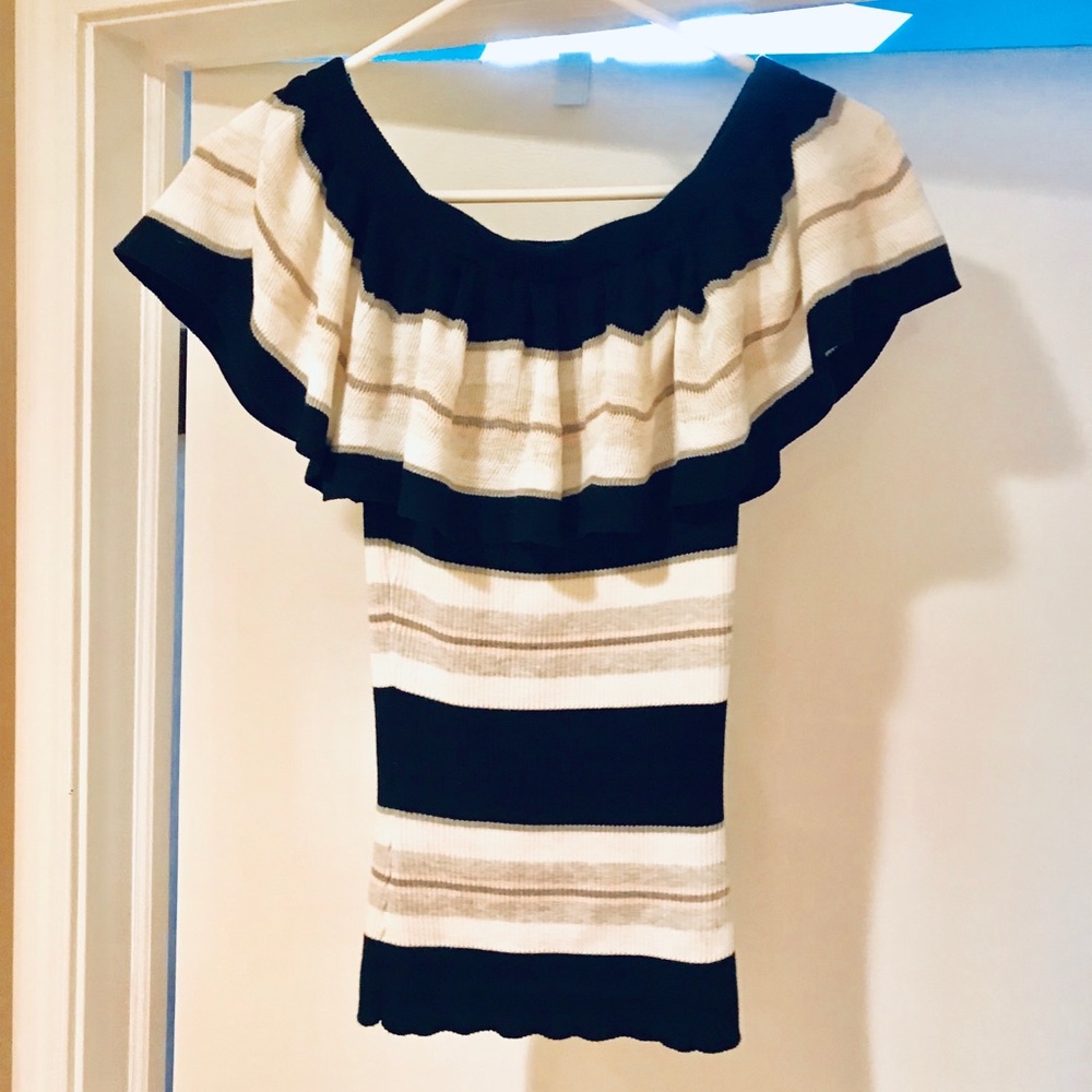 Autumn Cashmere Ruffle Top - Picture 3 of 5